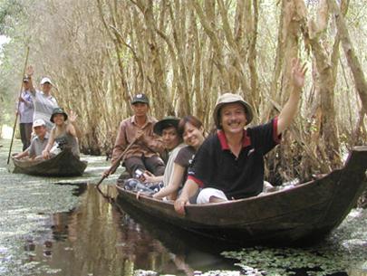 Searching for a lost mouth of the Mekong River